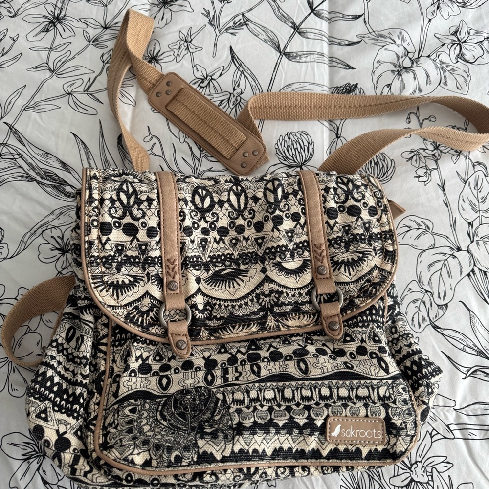 Sakroots crossbody and backpack